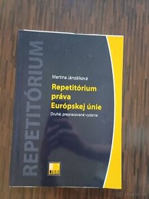 Janosikova: Repetitorium prava Europskej unie (2. vyd.)