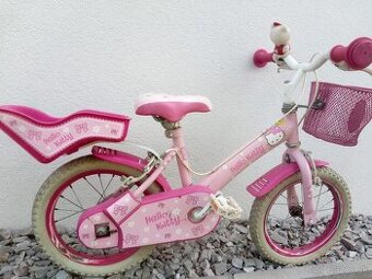 ako nový bicykel Hello Kitty 14ky kolesá