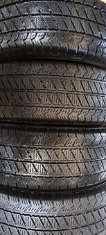 Predám 4ks jazdené zimné 205/65r16C Barum na dodávku