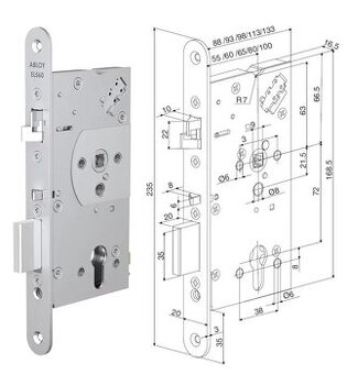 Elektronicky zamok Assa Abloy