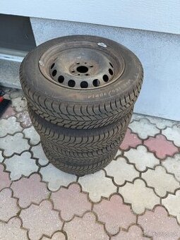 Predám 4 kusi pneumatík rozmer 165/70 R 14 zimné - 1