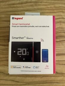 Legrand Smart termostat - biely alebo čierny - 1