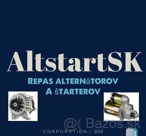 Repas a Obnova Alternátorov a Štartérov + Testovanie