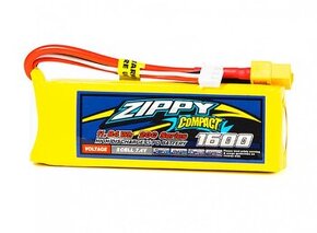 Lipo ZIPPY 1600mAh 2S1P 20C NOVÉ