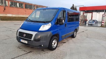 Predám Fiat ducato 2,3jtd 88kw mikrobus 9miestny panoráma