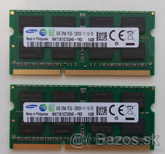 8GB DDR3L 1600Mhz SODIM Samsung