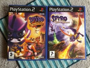 Spyro PS2 hry - A Hero’s Tail / Dawn of the Dragon