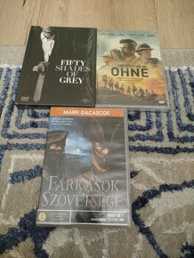 Predám za symbolickú cenu 3x dvd filmy