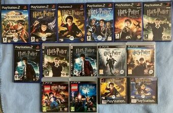 Predam kompletnu zbierku hier Harry Potter na ps1, 2, 3