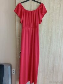 Červené carmen šaty - 1