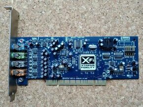 Sound Blaster X-Fi Xtreme Audio PCi slot