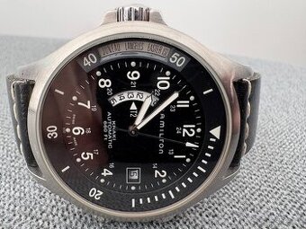 Hamilton Khaki Navy GMT