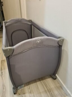 Hauck Sleep n Play Go Plus 120x60 grey cestovná postieľka