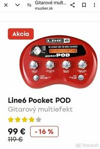 Multiefekt Line 6 Pocked POD - 1