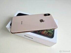 Apple iPhone XS MAX 64GB Gold,Baterka 100%