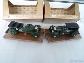 od BRUMM v mierke 1:43 dve aurticka BENTLEY 4,5 Litri