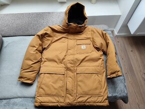 Bunda Carhartt WIP Siberian Cold, veľkosť M, NOVÁ, zľava 35%