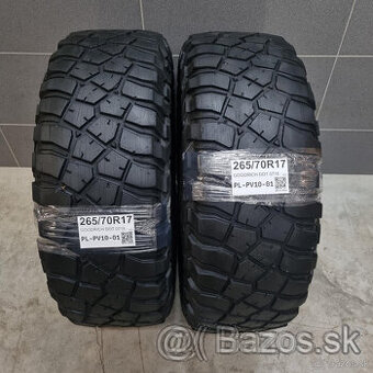 Letné pneumatiky 265/70 R17 GOODRICH DOT0718