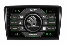 Skoda SUPERB 2 - dotykova Navi 10,4"displej USB Wifi Android