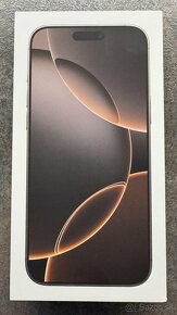 APPLE IPHONE 16 PRO MAX 1 TB - púštny titán (bronz)