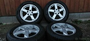 Alu Rial 5x112 a zimné Pirelli Sottozero 3 205/60 R16 - 1