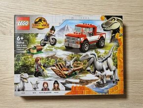 Lego Jurassic World 76946 Chytenie velociraptorov Blue a Bet - 1