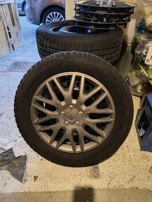 Predám pneumatiky Barum 215/55R16 zimné  TPMS snímače. Ford.