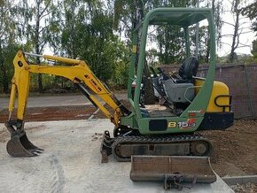 Yanmar B 15-3 minibager vaha 1500kg, - 1