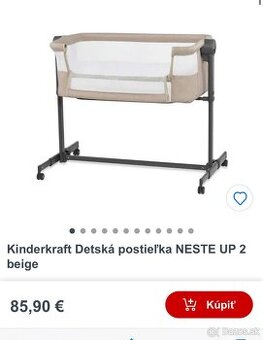 Prenosná postielka Kinderkraft - 1