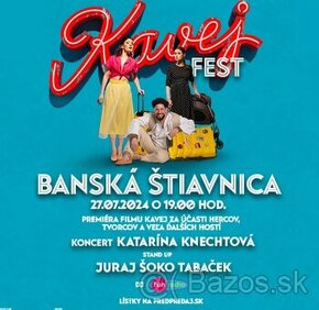 KAVEJ FEST ☕ Banská Štiavnica