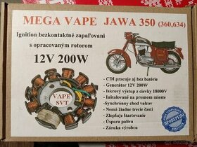 predam zapalovanie mega vape ua 12v vhodne na jawa CZ