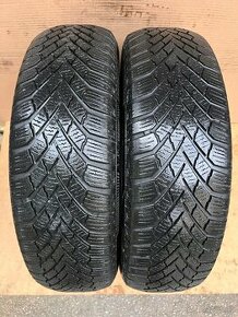 Zimné pneumatiky 165/70 R14 Continental dva kusy