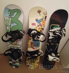 Detsky snowboard 118 cm a 120 cm