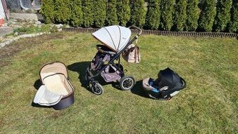 Kočík 2v1 + vajíčko Cybex + baby taška - 1