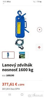 Lanovy zdvihak