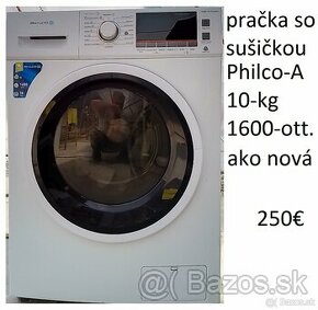 predám pračku so sušičkou na 10kg - 1