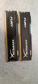 KINGSTON HyperX Fury BLACK 16GB (2x8GB)/DDR4/2133MHz/CL14/1.