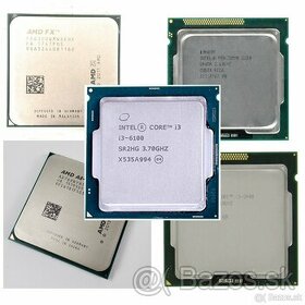 Intel a AMD Procesory 1155/1151/AM3+/FM2+ - 1