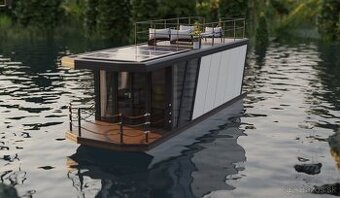 Hausbot/Houseboat 9.3x3m NOVY