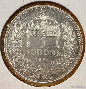 Predám 1 Koronu 1914 KB - 1