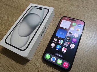 Iphone 15 128gb v super stave plnefunkcny neblokovany v krab