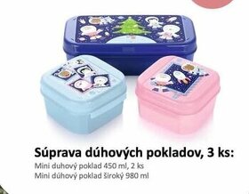 Sada dúhové poklady Tupperware