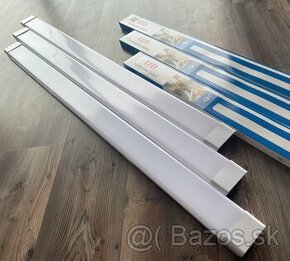 Hliníkové LED ALU 120cm (3pás) stropné svietidlá