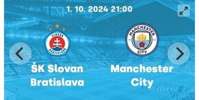 Slovan - Man City