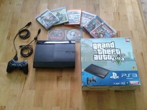 Predám - Sony Playstation 3 500GB + 8 hier