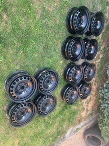 Predám oceľové disky plechy 5x112 R16 do vw Seat