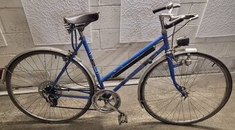 Dámsky retro bicykel FAVORIT v pôvodnom stave a plnej výbave - 1