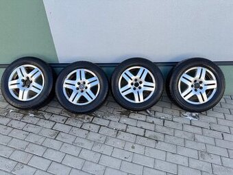 Originál disky VW 5x100 R15 so zimnými pneu 195/65 R15