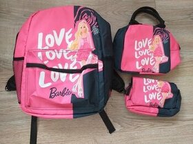 Nový dievčenský školský batoh/ sada Barbie - 1