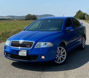 Škoda Octavia RS 2.0TFSi-SWISS BLUE - 1